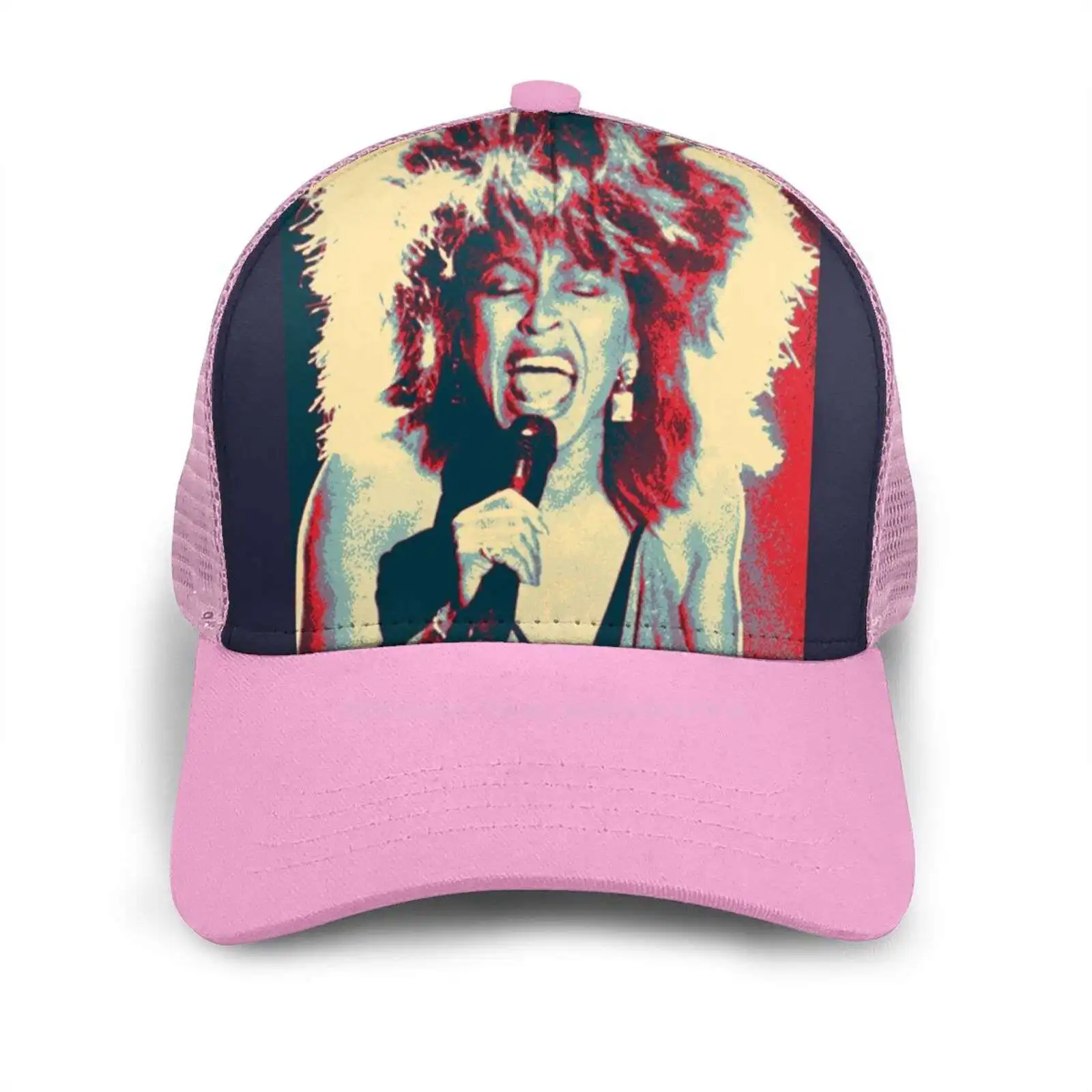 

Tina Turner For President New Hip Hop Flat Mesh Hat Cap Gift Tina Turner Tina Turner Musical Retro Vintage Hope 1980S Pop