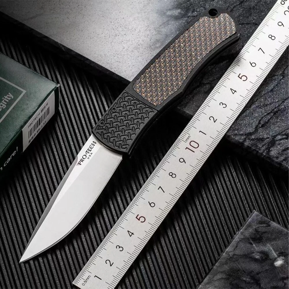 Складной карманный нож PROTECH Magic BR-1 лезвие 154-см авиационная алюминиевая ручка ножи