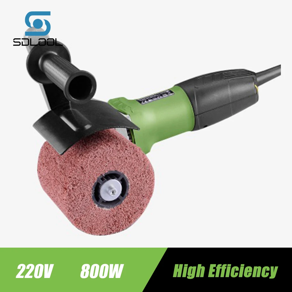 

220V 800 Вт Полировочная машина ручной электрический шлифовальный станок Нержавеющая сталь шлифовальный станок металла проволочно-волочильн...