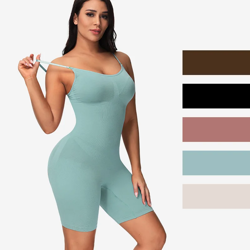 

SURE YOU LIKE Body Shaper Fajas Seamless Women Bodysuit High Waist Trainer Slimming Butt Lifter Gather Chest Push Up Shapewear