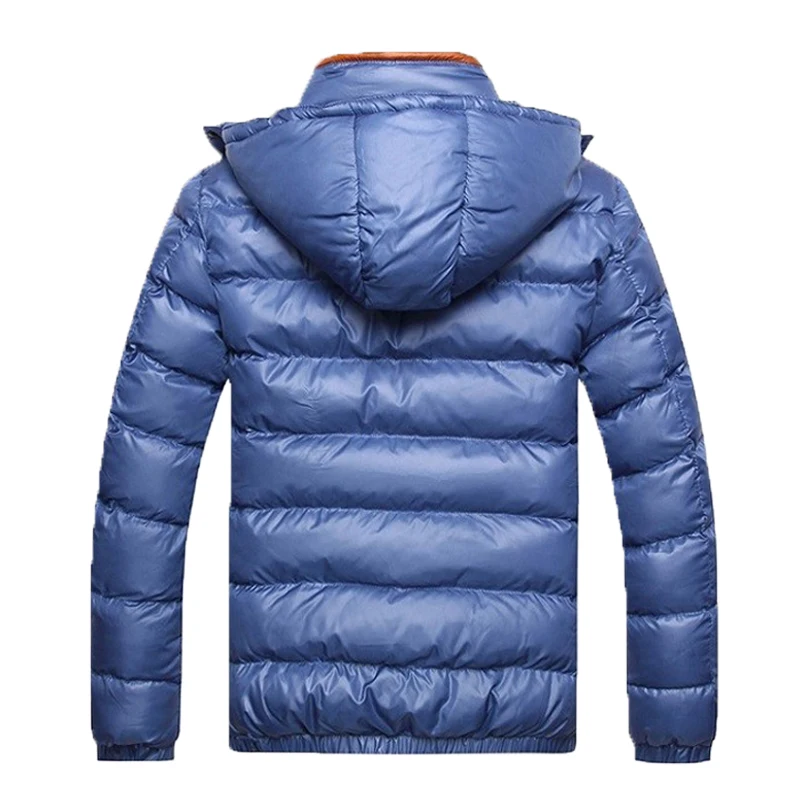 NaranjaSabor 2020 Winter Men's Coats Warm Thick Male Jackets Padded Casual Hooded Parkas Overcoats Mens Brand Clothing 5XL N139