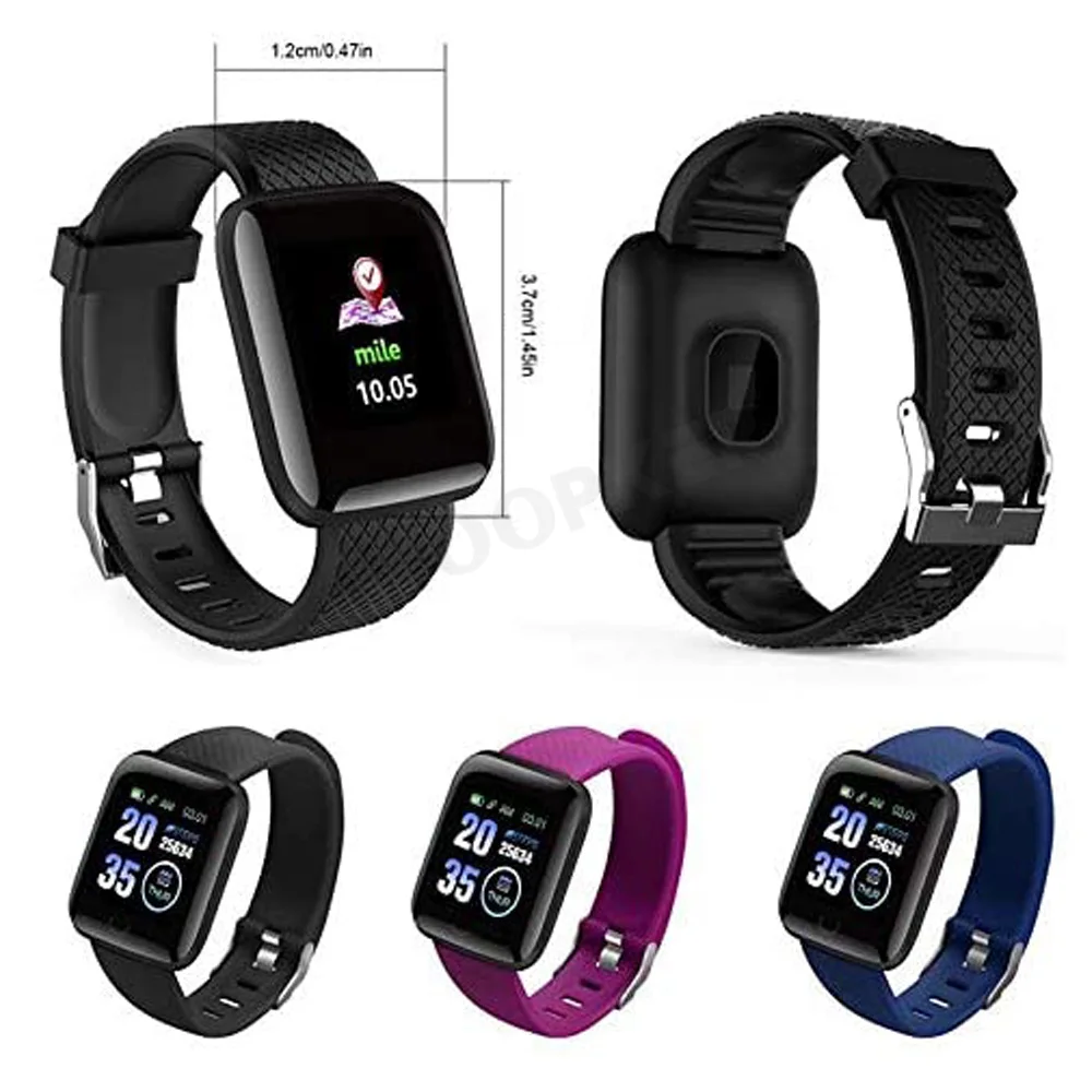 Унисекс Смарт часы кровяное Давление Водонепроницаемый умные для женщин монитор