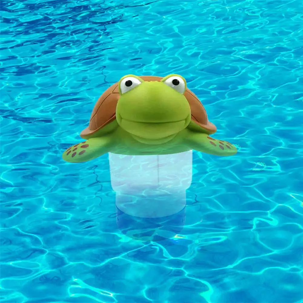 Pool Chlorine Floater High Quality Nontoxic Safe Swimming Chlorinator Animal Dispenser For 3inch Tablet | Дом и сад