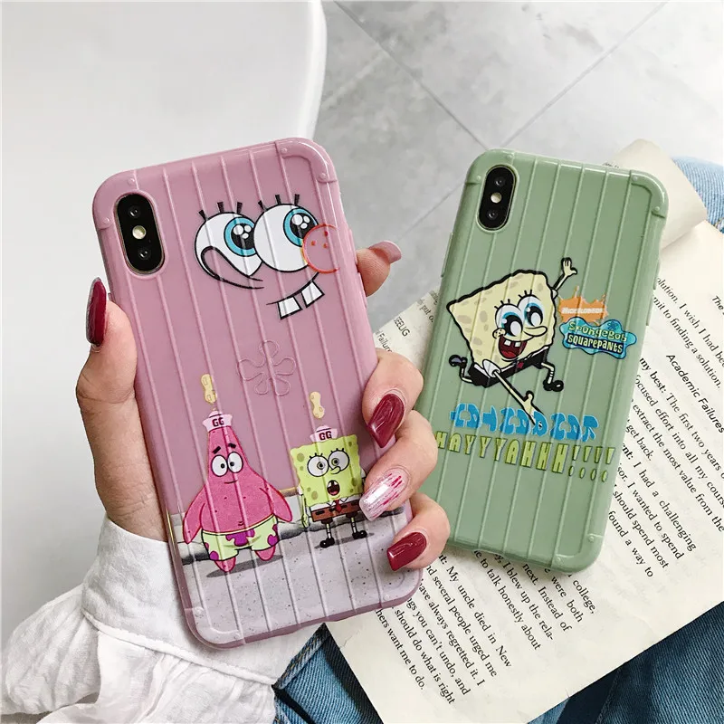 Для iphone XR Mr. Krabs чехол для телефона XS Max X 8 7 6S Plus милый Сейлор Мун мягкий задний s Capa