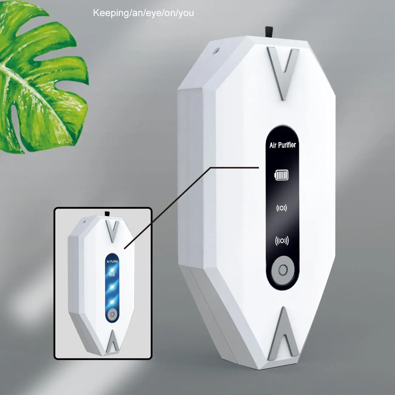 Модный персональный портативный мини-кислородный бар для автомобиля генератор