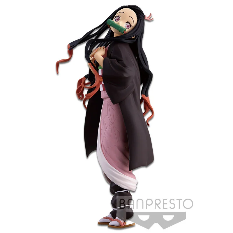 

Оригинальные фигурки Anmie Demon Slayer Kamado Nezuko, 22 см, модели игрушек