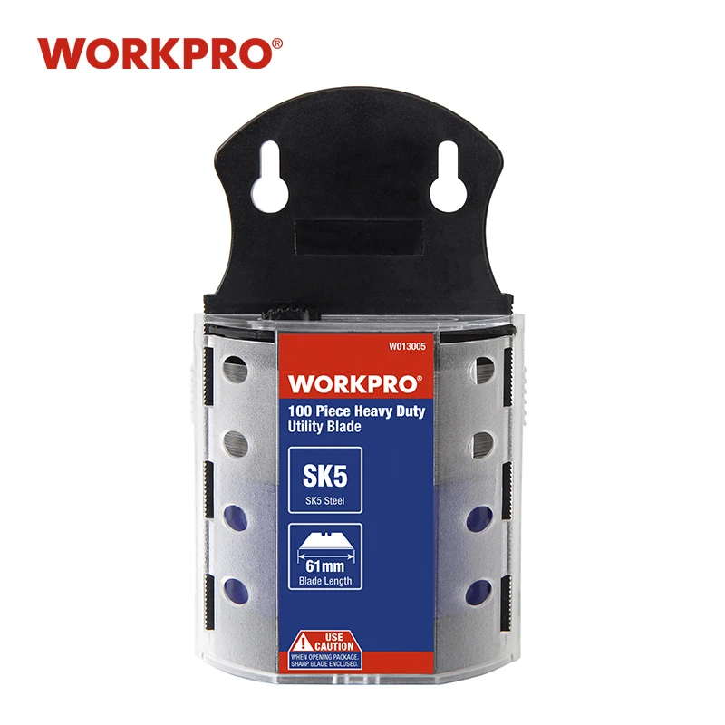 Универсальные лезвия для ножей WORKPRO оригинальные сверхмощные ножа SK5 стальные 100