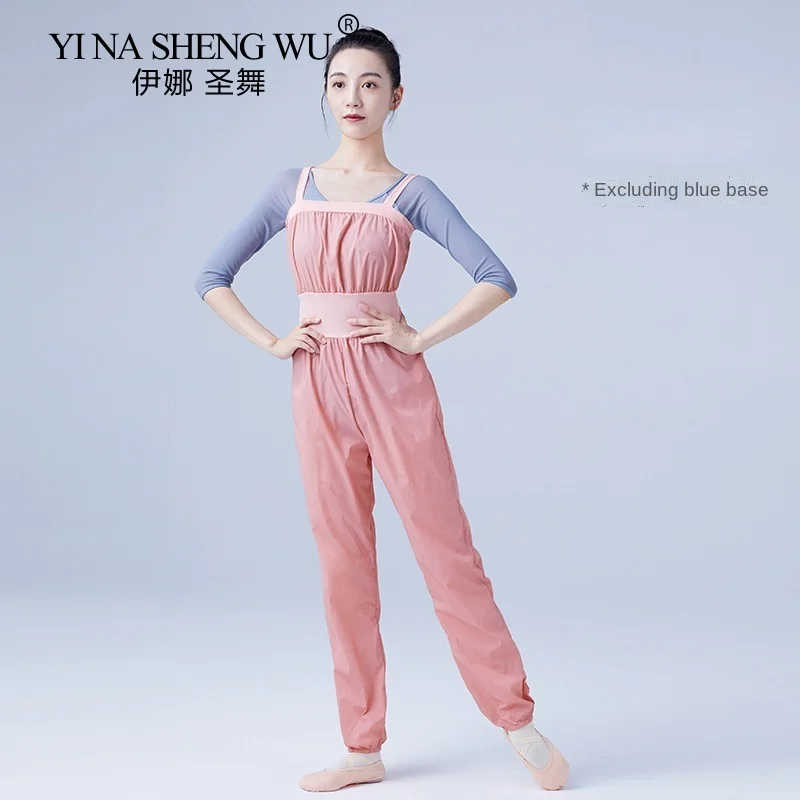 

Women Ballet Dance Gymnastics Practice Pants Clothes Female Casual Sleeveless Overalls Harem Pant Long Corset Pants for Girl