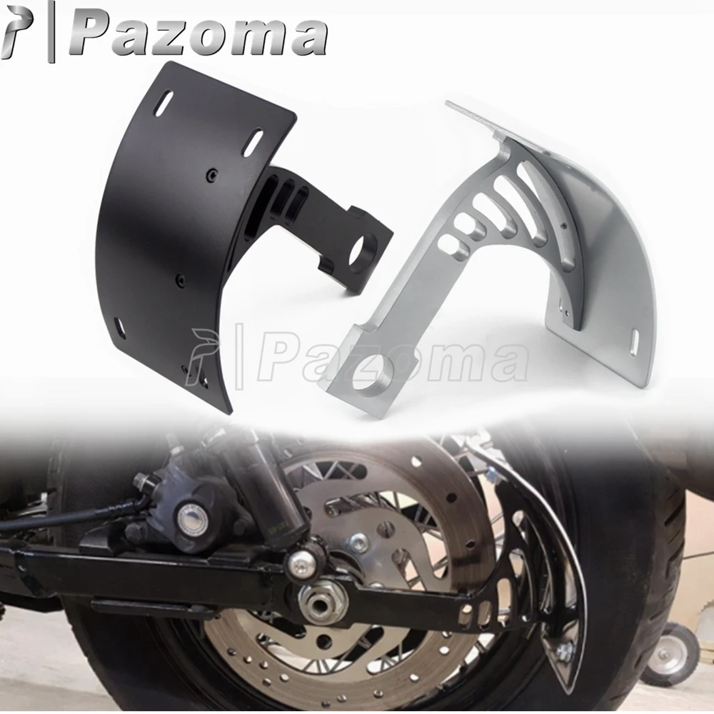 

1pc Motorcycle Side Axle Number Plate Curved License Bracket For Kawasaki ZX-6R/636 ZX-7R ZX-9R ZX-12R ZX-14R ZX6RR 1996-2014