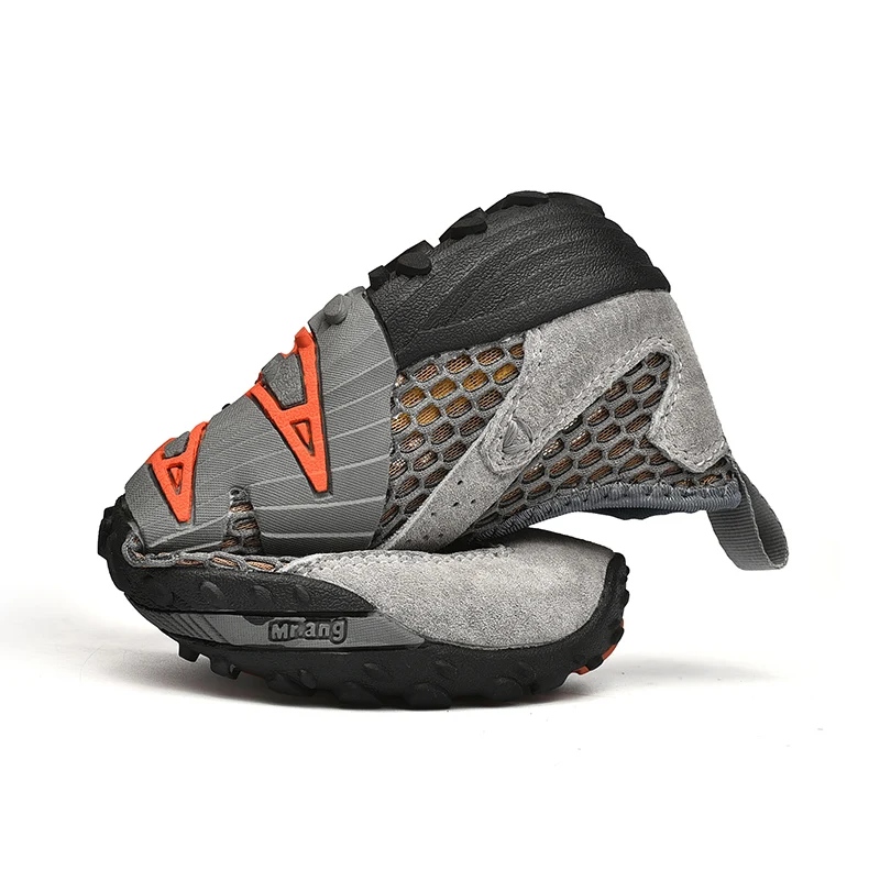 New Summer Mesh Outdoor Hiking Shoes Men Trekking Anti-Skid Rock Climbing Elastic Man Mountain Treking Sneakers Plus Size 44