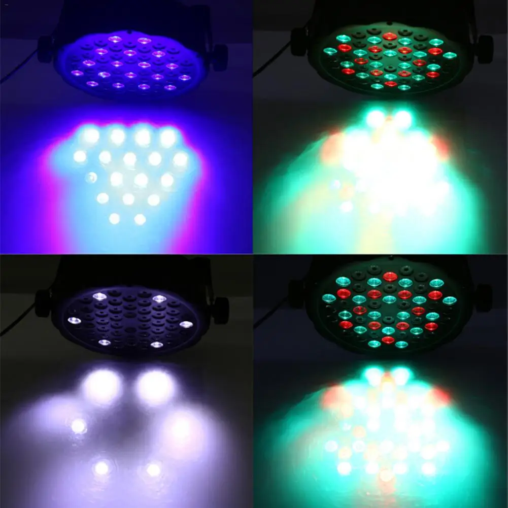 Светодиодный сценический светильник 54 светодиода RGBW Хрустальный Волшебный шар