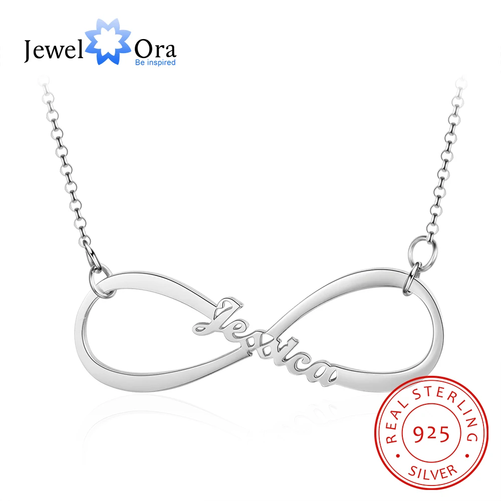 Изысканное ювелирное изделие персонализированное 925 пробы Серебряное ожерелье с