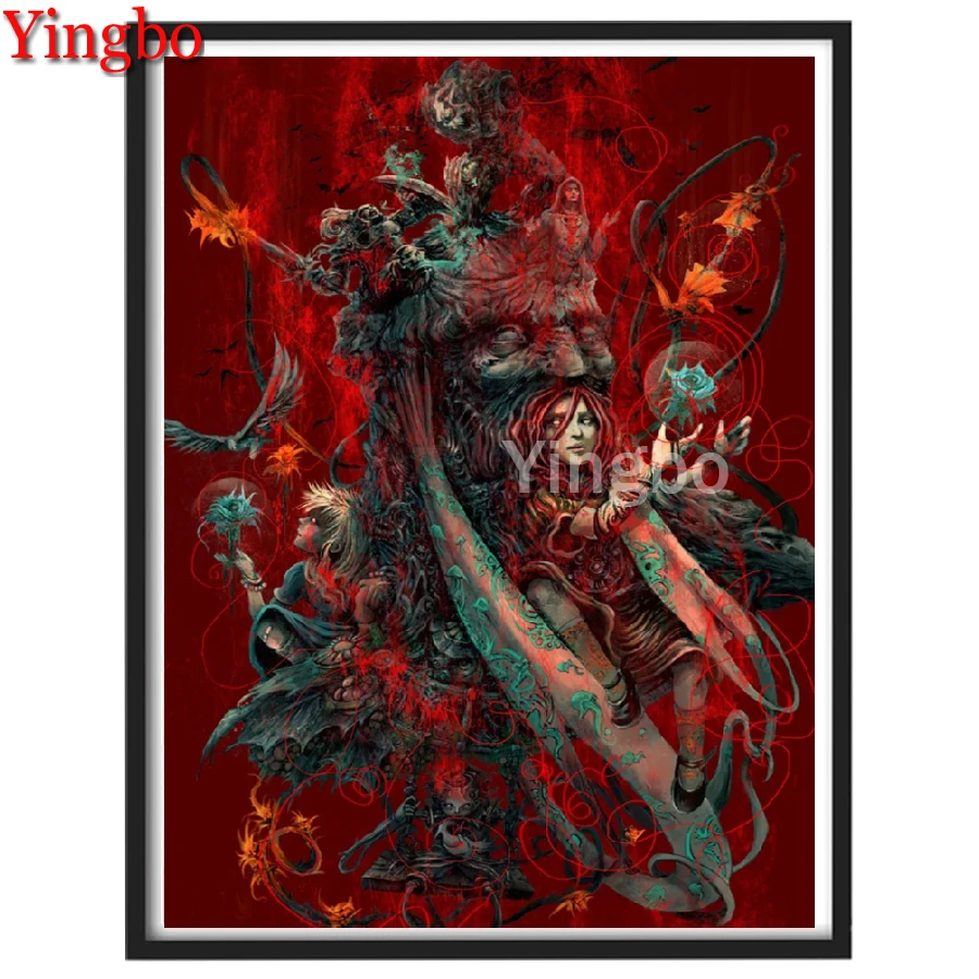 

Алмазная живопись аниме Ужасы персонажи Алмазная вышивка полный квадрат Круглая Мозаика Приморский Пейзаж Стразы распродажа украшения ст...