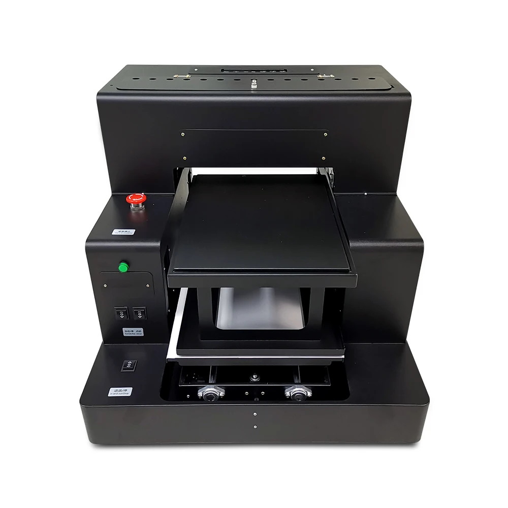 Автоматический принтер A3 DTG R2000 для печати на ткани футболок черных футболках