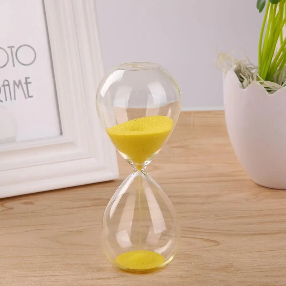 Фиолетовый таймер Hourglass 5 минут красочная игрушка подарок Домашний Настольный