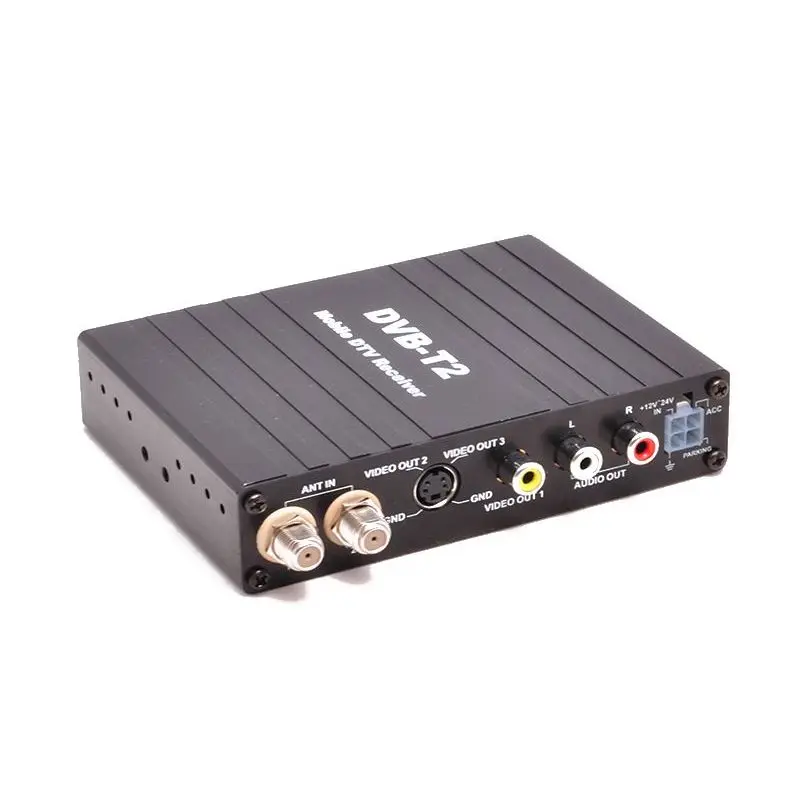 Автомобильный цифровой HD ТВ-тюнер DVB-T2 компактного размера AVIS AVS7000DVB