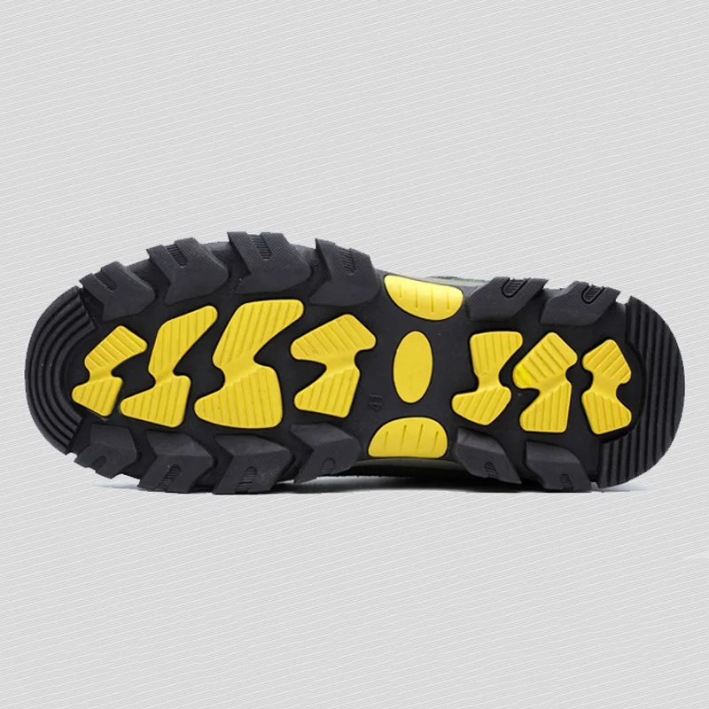

2019 Work Safety Boots men shoes Breathable Work Boots men Steel Toe Construction Protective Shoes Anti-puncture Safety Shoes