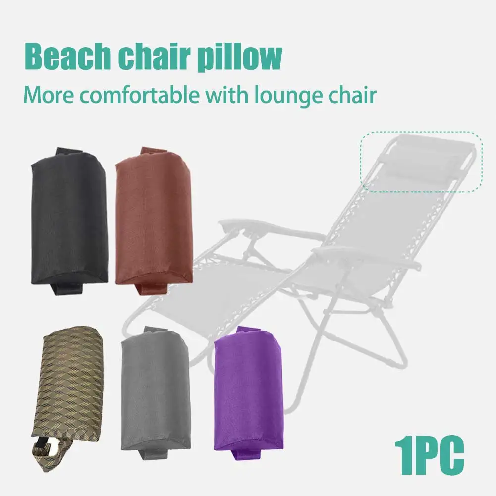 

Headrest Backyard Support Beach Breathable Neck Pillow Head Cushion Folding Chair Garden Easy Clean Comfortable Universal Patio