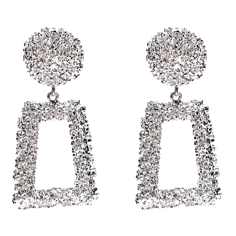 

Fashion Statement Earrings 2020 Big Geometric Earrings For Women Hanging Dangle Earrings Drop Earing Modern Female Jewelry