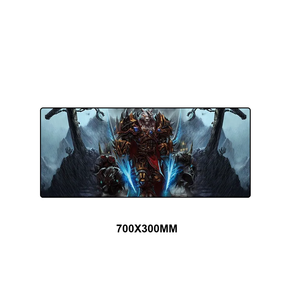 Игровой коврик для мыши 70X30 см для World of Warcraft, коврик для мыши, большой размер XL, коврик для мыши с клавиатурой, для игрового ноутбука, резиновый коврик для компьютера, ПК, скоростной коврик - Цвет: MSSJ-RW017