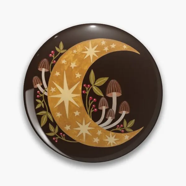 

Forest moon Soft Enamel Pin Collar Funny Fashion Clothes Lover Cute Jewelry Brooch Women Badge Metal Decor Gift Lapel Pin
