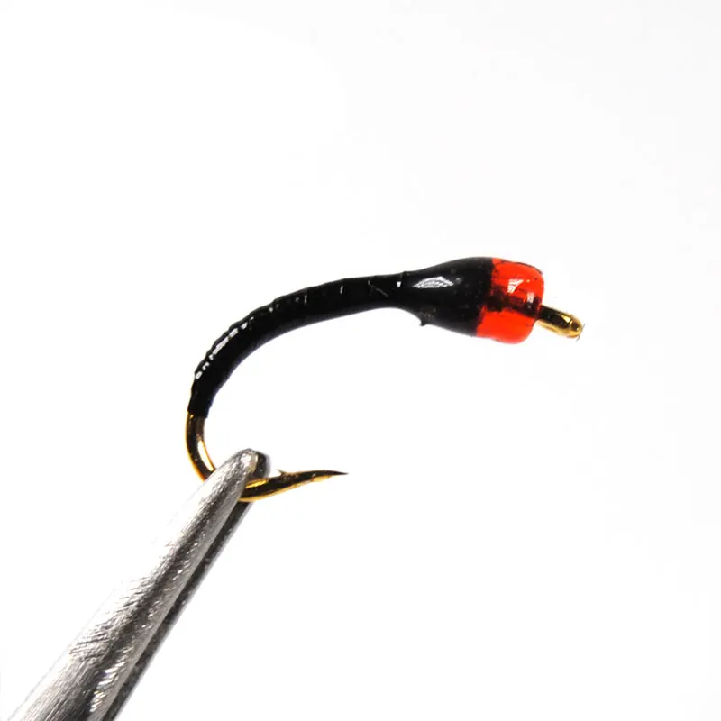 Wifreo 20PCS Assorted Epoxy Nymph Flies Midge Hegene Trout White Fish Fishing Bait Artificial Lures Size #12 #14 #16