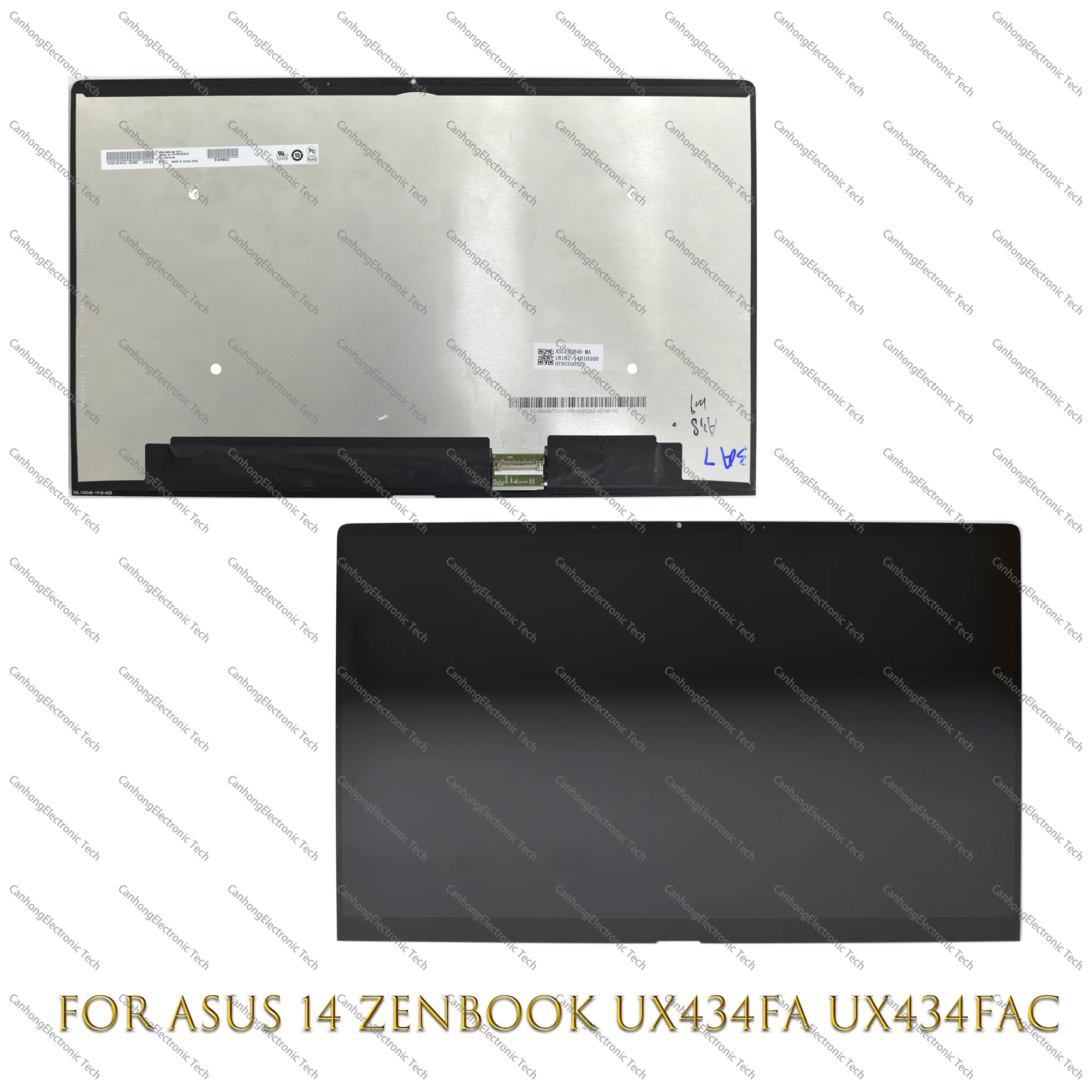  -   14 ,     FHD1920 * 1080  ASUS ZenBook 14 UX434 UX434FA UX434FLC UX434FAC