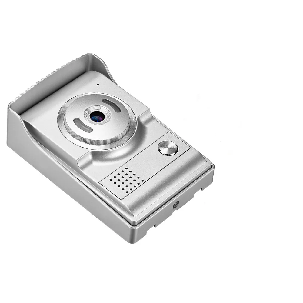 Проводной 7 дюймов дверной звонок TFT безопасности Системы домофон домашняя