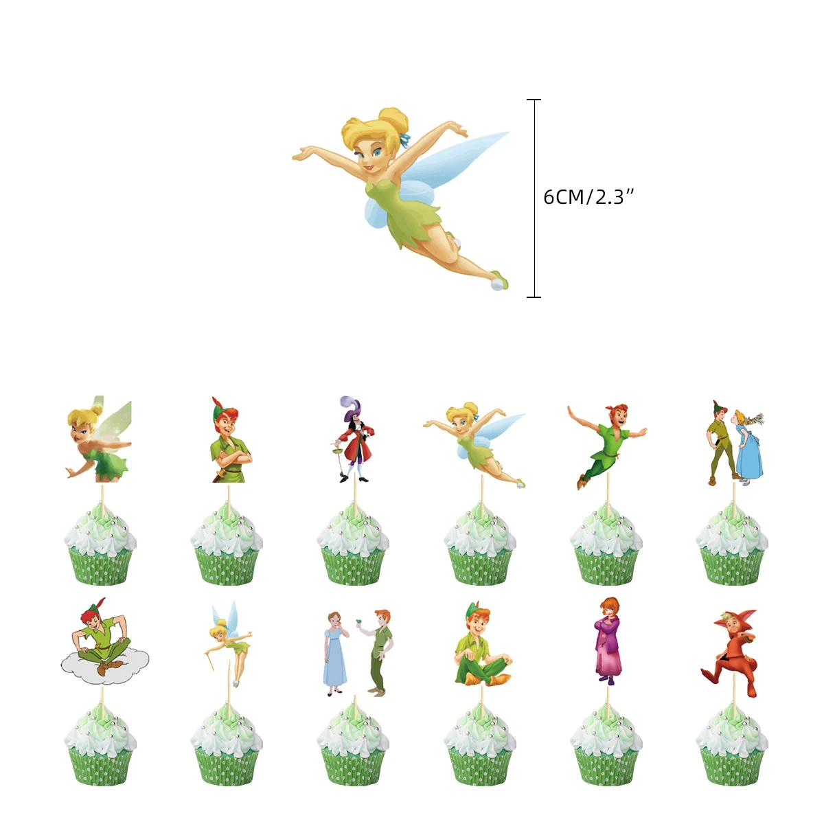1 комплект латексные воздушные шары в виде колокольчика Питера Пэна | Дом и сад