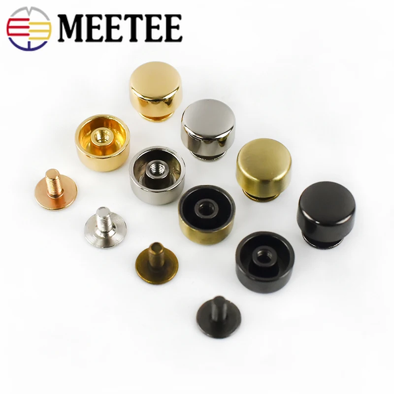 20/40 шт. металлические заклепки с круглой головкой|Пуговицы| |