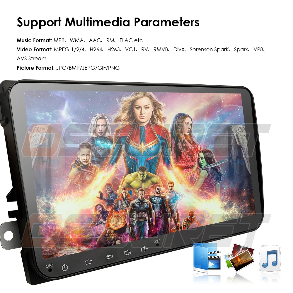 2 din 9 ''Android 0 1G RAM автомобильное радио стерео GPS Navi forVW Passat B6 CC Polo GOLF 5 6 Touran J etta Tiguan