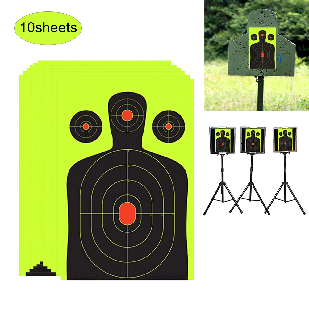10/100 шт. всплеск цветок стрельбы цели Бумага клей активности стрелять целевой