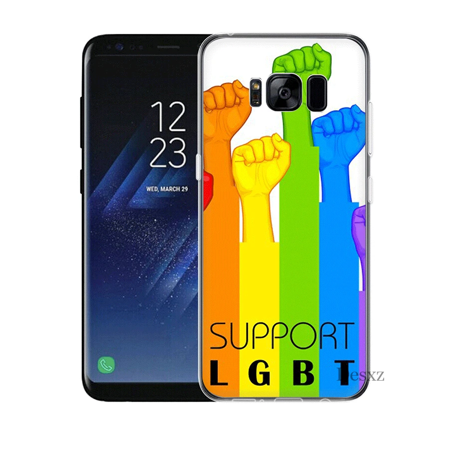 Чехол для телефона Samsung S3 S4 S5 S6 S7 S8 S9 S10E S10Plus Note 8 9 M10 M20 M30 M40 гей лесби Радужный Флаг