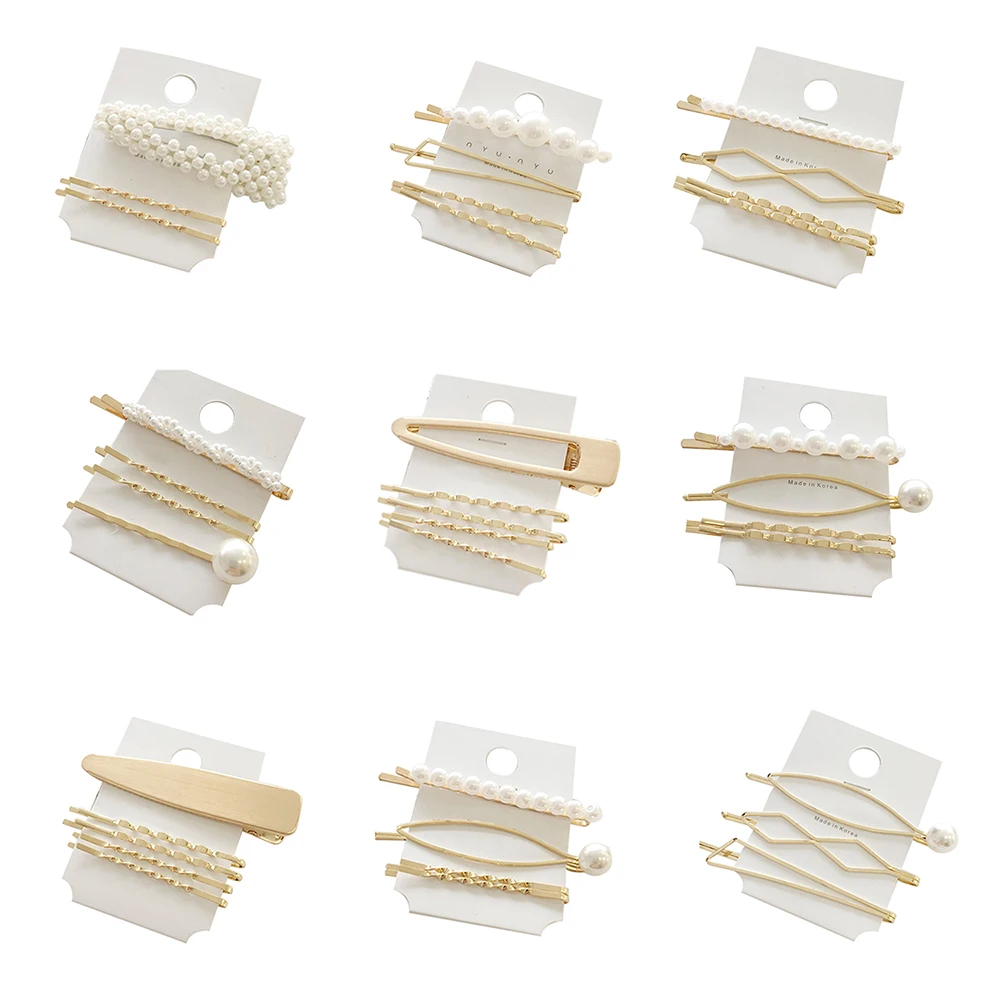 Женская заколка Hir для волос с жемчугом головные уборы детские заколки