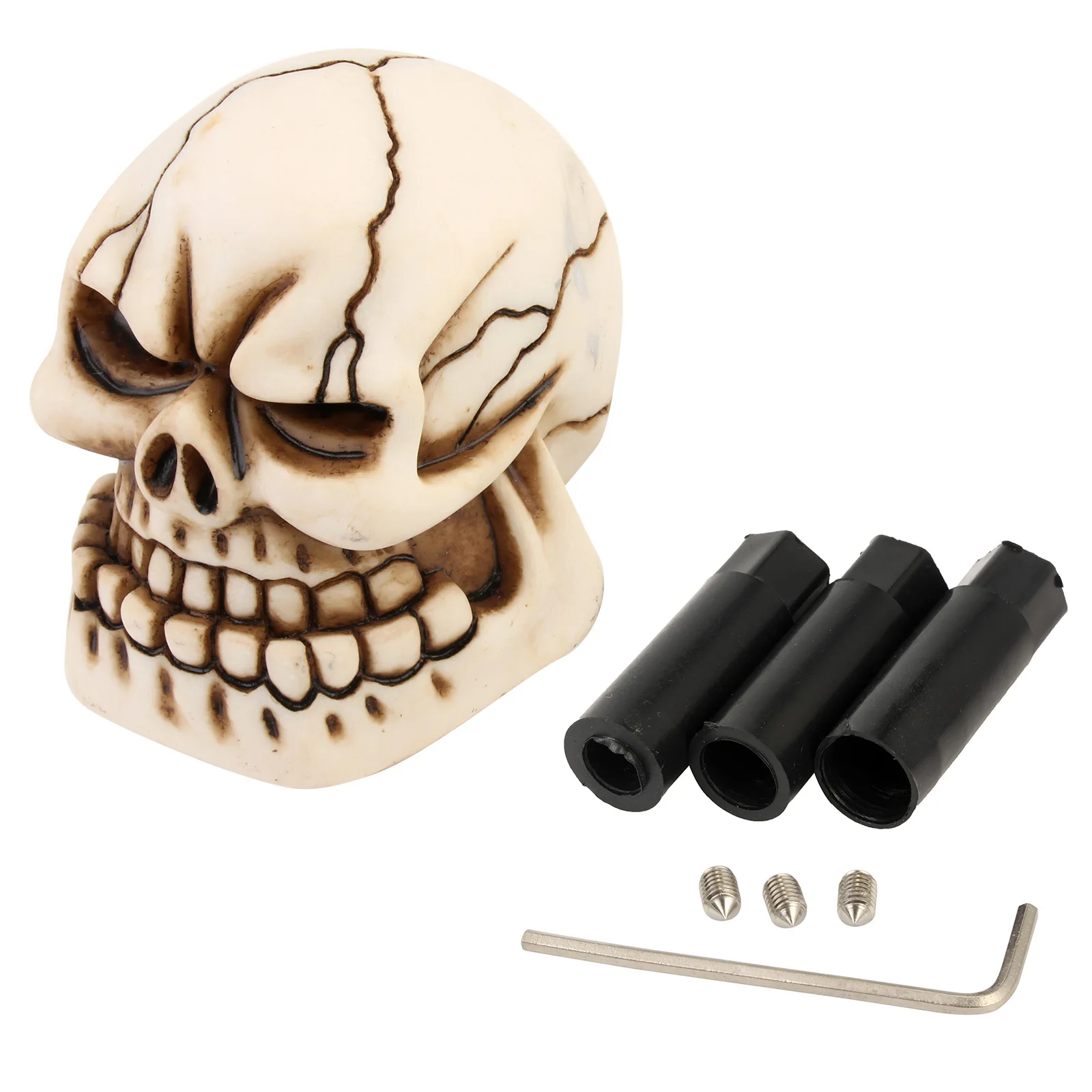 1 шт. череп головка ручка переключения рулевого механизма автомобиля модификация