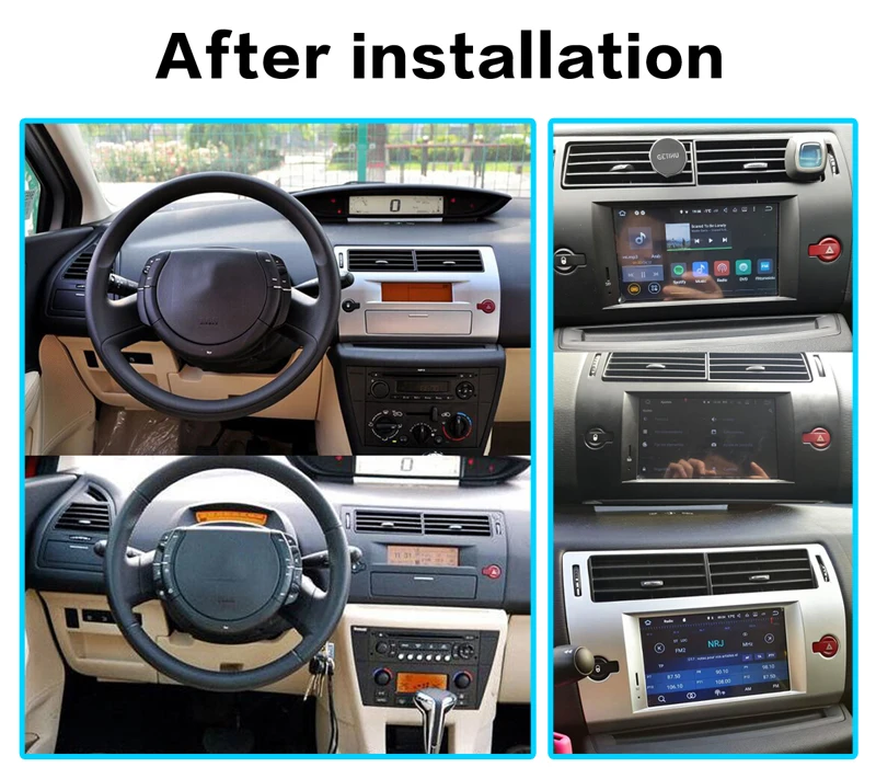 Для Citroen C4 Quatre Triumph беспроводной Carplay Android 13 автомобильный DVD-плеер мультимедийный