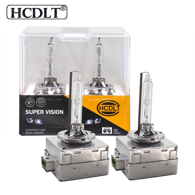 HCDLT 2PCS OEM Quality 55W D1S HID Xenon Lamp Bulbs 4300K 5000K 6000K 8000K Car Headlight 35W D3S Auto Replacement Lights | Автомобили и