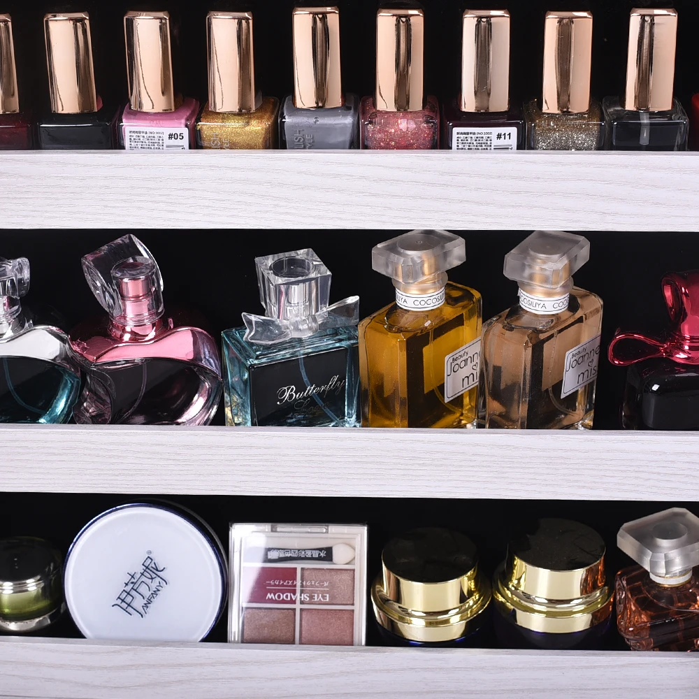 Полная поверхность ПВХ пленка настенная подвесная дверь с замком ювелирный шкаф