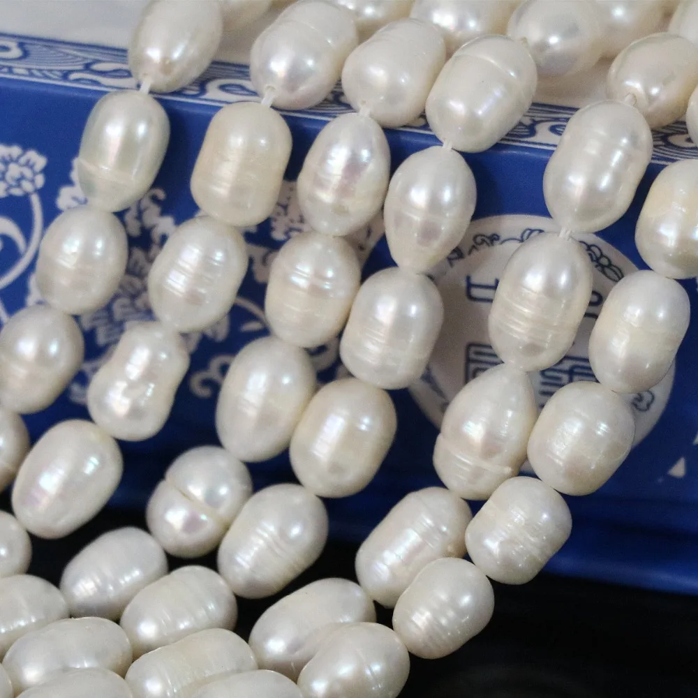 Высококачественные белые натуральные акриловые жемчужные рисовые разделители