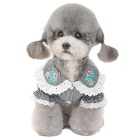 cute dog shirt tops summer pet dog clothes costumes apparel yorkshire terrier yorkies pomeranian poodle bichon pet clothing