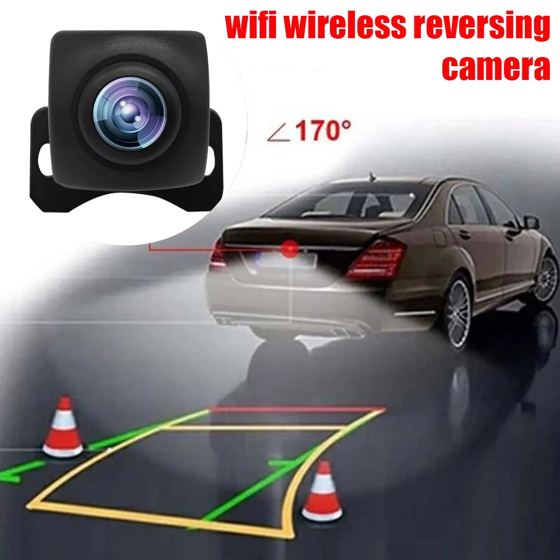 HD Wi Fi беспроводная камера заднего вида/Переднего Вида с функцией ночного видения