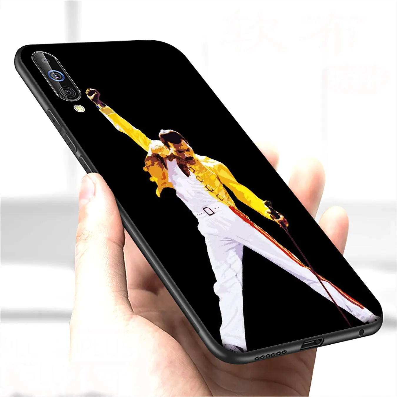 IYICAO Queen Freddie Mercury Soft Silicone Case for Samsung Galaxy A70 A50 A60 A40 A30 A20 A10 M10 M20 M30 M40 A20E Black Cover | Мобильные