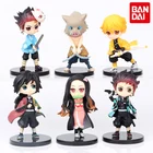 Экшн-фигурки из мф рассекающий демонов, 7 см, 6 шт.комплект