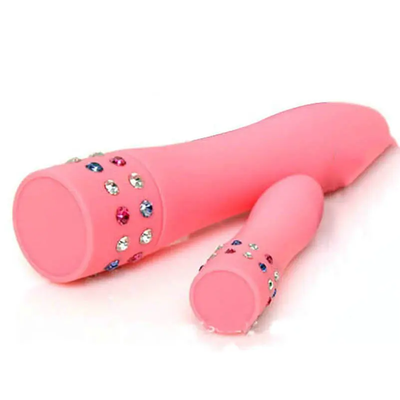 Candiway силиконовая мини-пуля алмазное украшение вибратор вагинальный G-spot