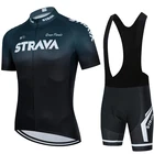 STRAVA Новинка 2022 велосипедная команда с коротким рукавом комплект Maillot Ciclismo мужская Велоспорт Джерси летняя дышащая одежда для велоспорта