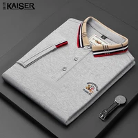2021 high quality mens polo shirt business casual short sleeved t shirt spring and summer travel lapel bottoming shirt top