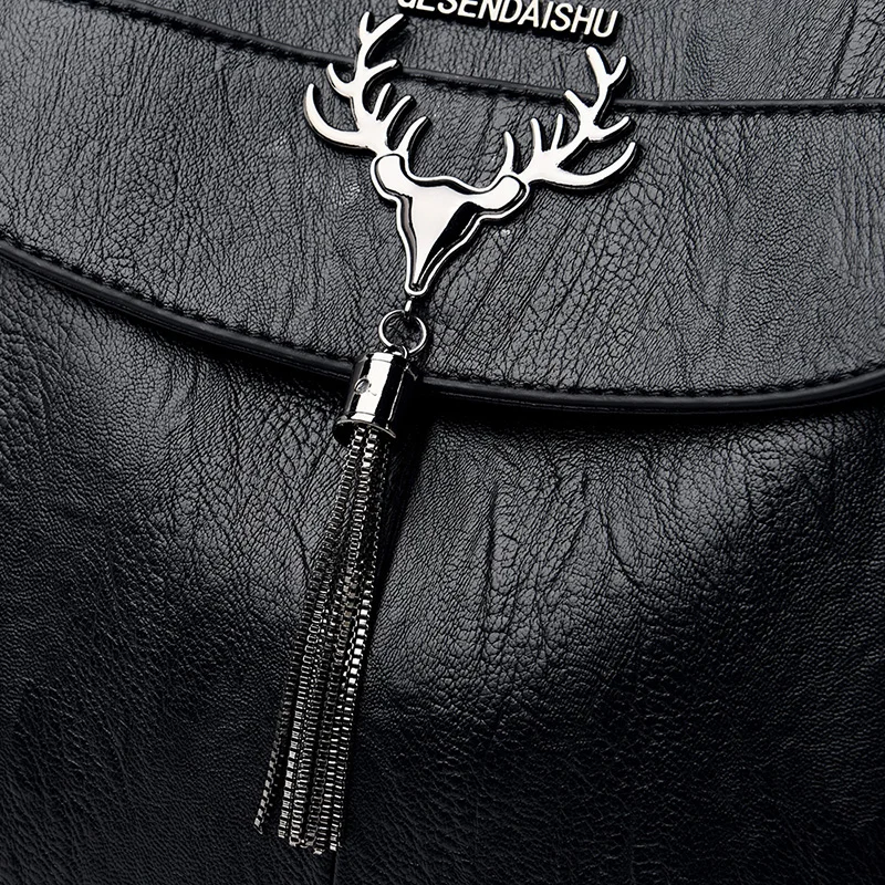 

Backpack Women Shoulder Bag School Backpacks For Teenage Girls Sac A Dos Women Leather Backpacks Large Capacity Travel Tote 2020