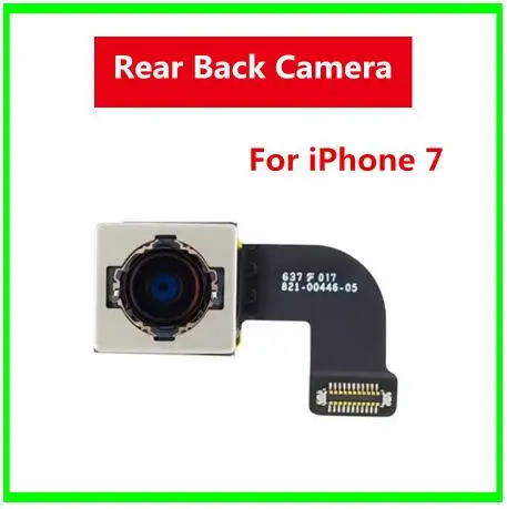 Rear Camera Оригинальная разблокированная материнская плата для iphone 7 камера 32 ГБ/128 ГБ/256 ГБ с IOS для iphone 7 материнская плата с/без Touch ID - Цвет: Rear Camera