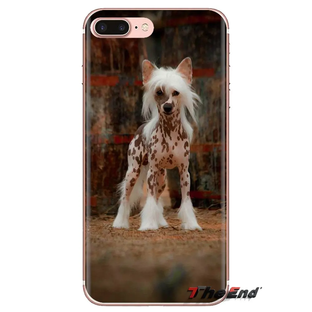 Dog of breed Chinese crested Silicone Housing Case For LG Spirit Motorola Moto X4 E4 E5 G5 G5S G6 Z Z2 Z3 G2 G3 C Play Plus Mini |