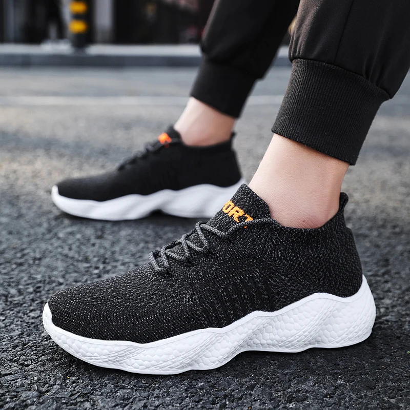 

Breathable Running Shoes 46 Light Men's Sports Shoes 45 Large Size Comfortable Sneakers Fashion Walking Jogging Casual Shoes
